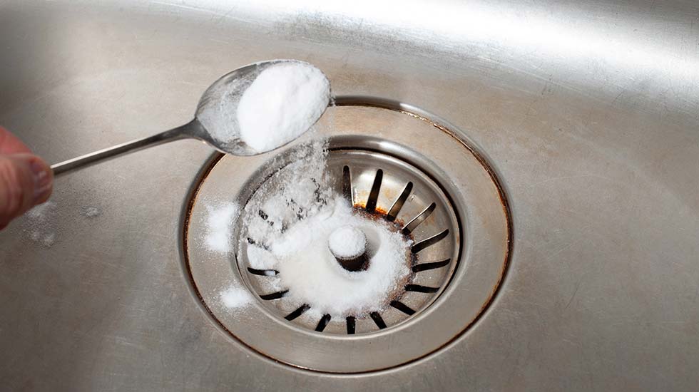 Clogged kitchen sink repair in the Lehigh Valley, PA.